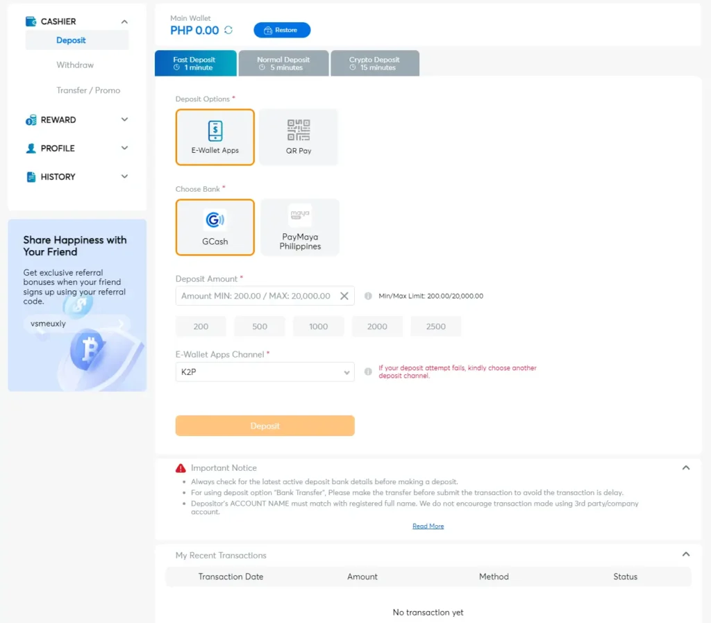 Choose BK8 Payment Method Choose BK8 Payment Method