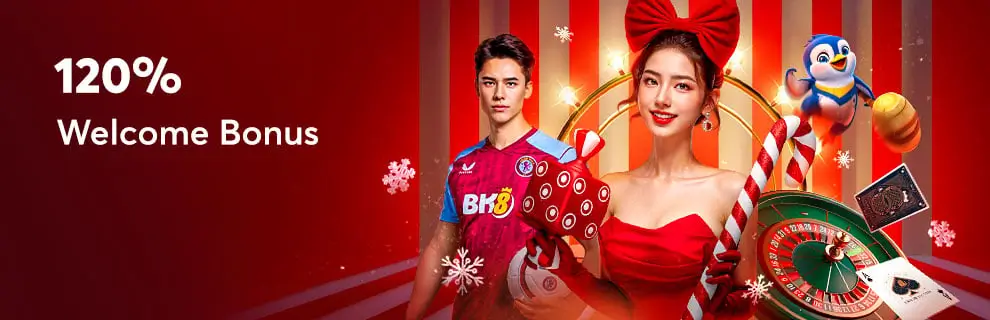 BK8 Welcome Bonus BK8 Welcome Bonus